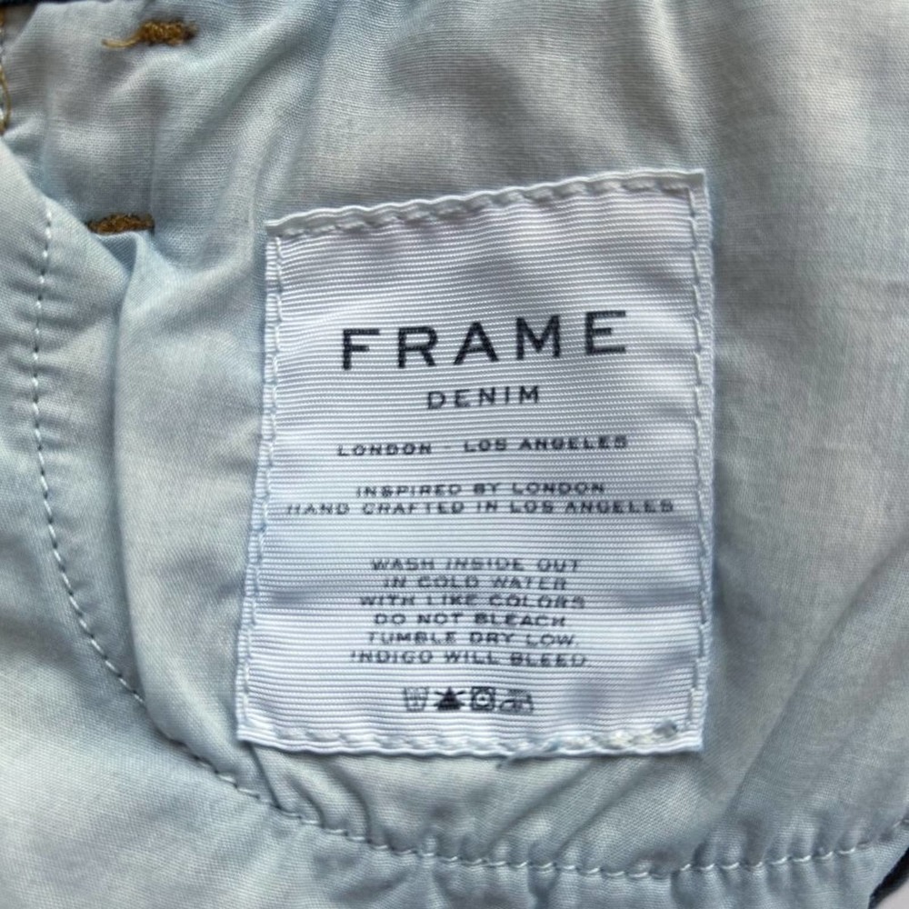 FRAME Le High Skinny Harvard Wash Jeans 26 - Picture 7 of 16